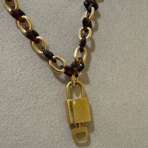 Louis Vuitton Gold Padlock 🔏 Key 306 Authentic Louis Vuitton Bag charm